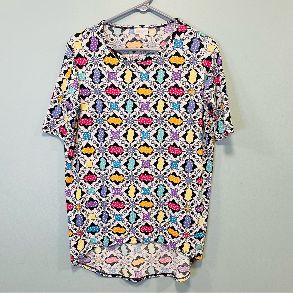 Disney mini mouse Mickey Mouse LulaRoe t shirt oversized fit!